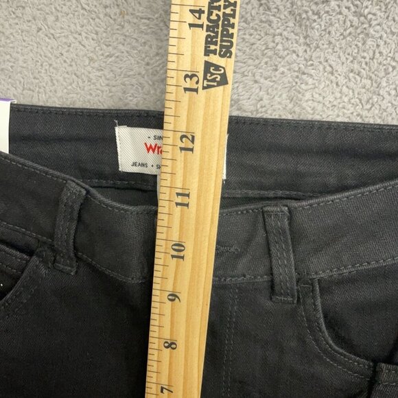 NEW Wrangler Women's Size 4 High-Rise Black Bootcut Jeans Stretch Denim - Picture 6 of 11
